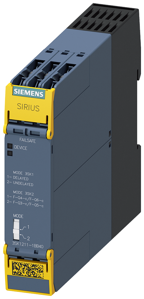 G_IC03_XX_03969P 3SK1211-1BB40 SIRIUS SAFETY RELAY EXPANSION 4RO - Зображення 1