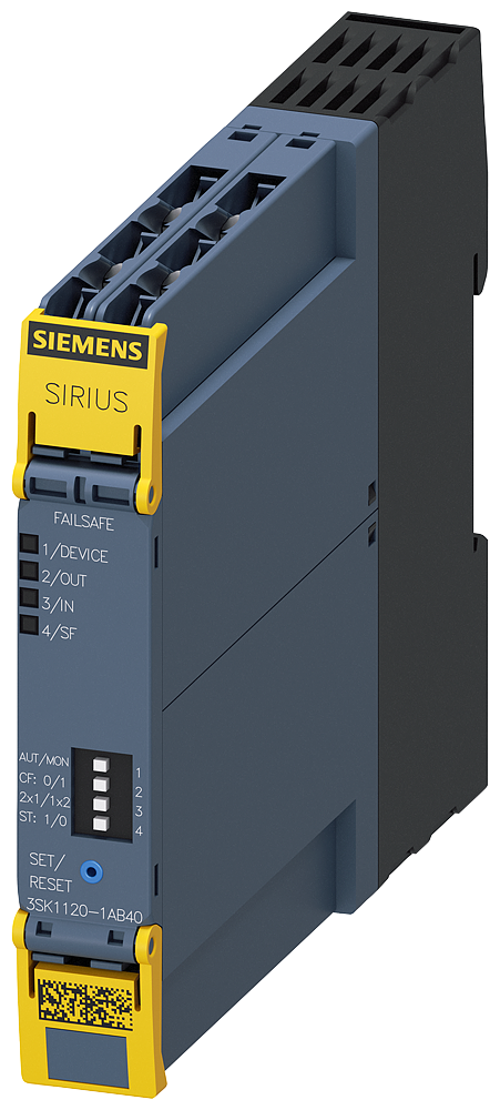 G_IC03_XX_03981P 3SK1120-1AB40 SIRIUS SAFETY RELAY ADV ELEC. 1 ... - Зображення 1
