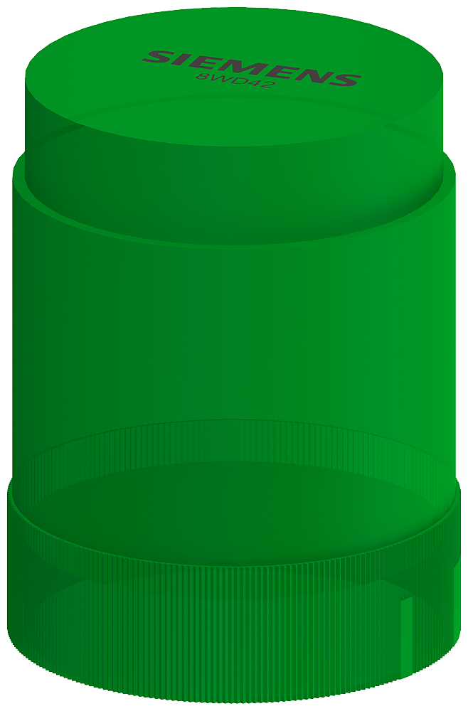 G_IC03_XX_04816P 8WD4220-0CC SIGNALING COLUMN SINGLE-FLASH GR... - Зображення 1
