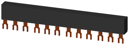 3RV1915-1CB  3-PHASE BUSBARS