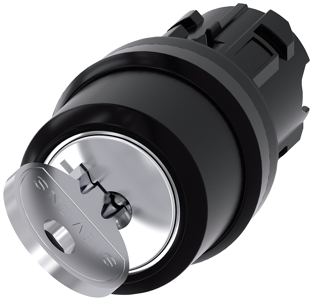 G_IC03_XX_06695P 3SU1000-4BF01-0AA0 Key-operated switch RONIS, O-I - Зображення 1