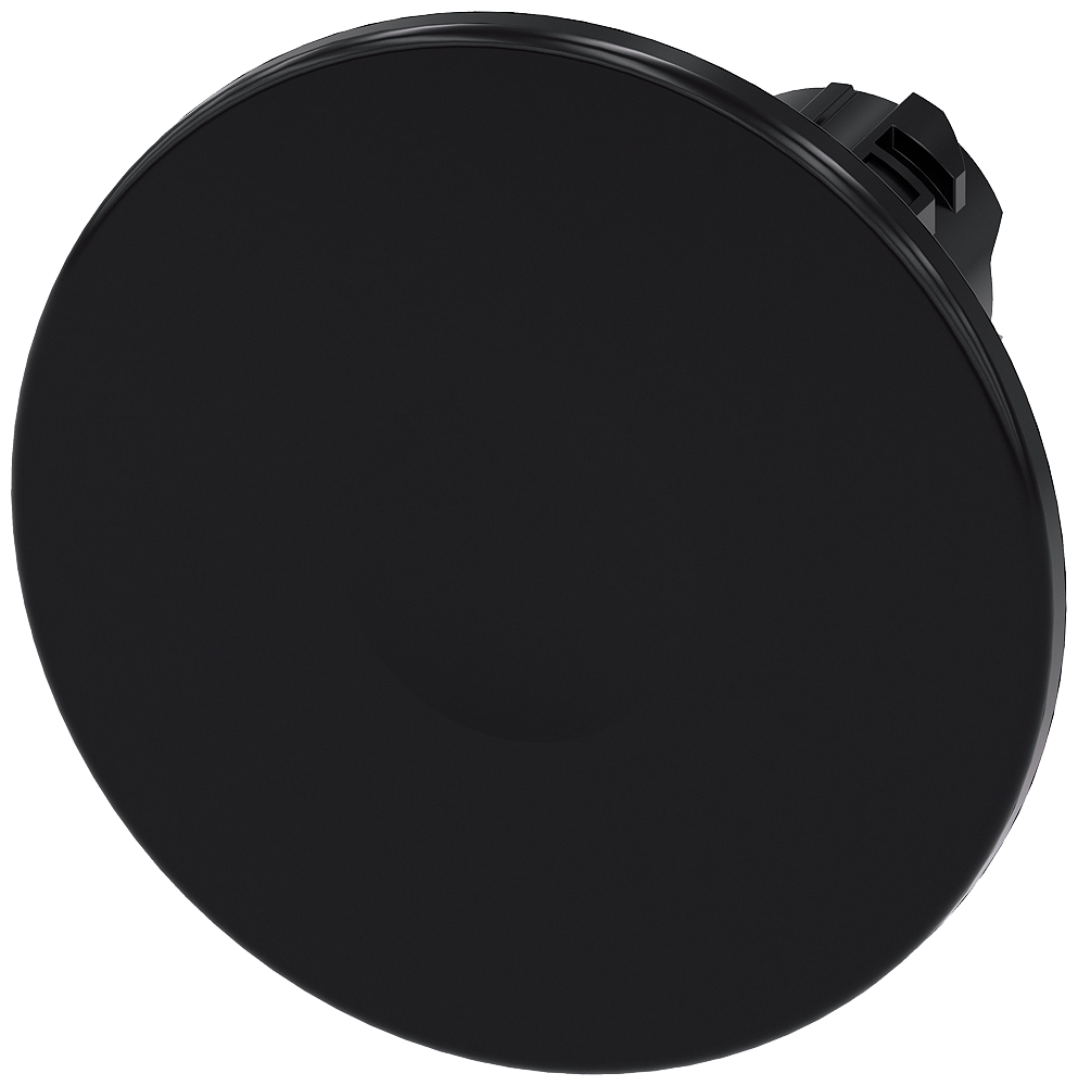 G_IC03_XX_06713P 3SU1000-1CA10-0AA0 Mushroom pushbutton, 60mm, black - Зображення 1