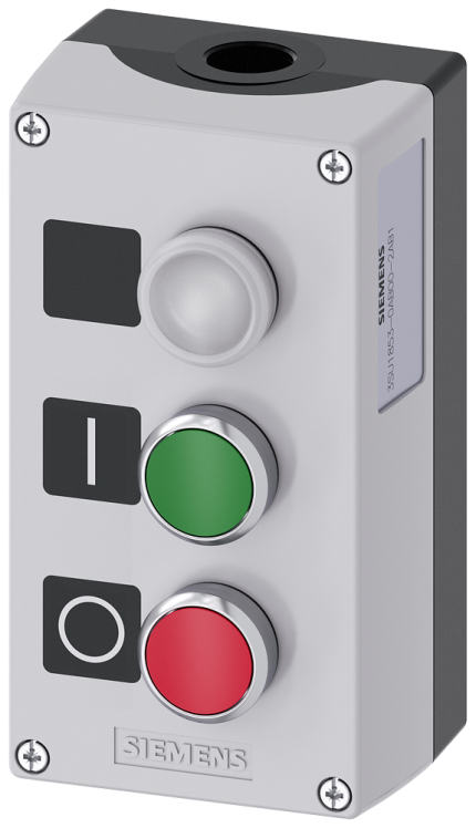 3SU1853-0AB00-2AB1 Enclosure metal, 3 control points