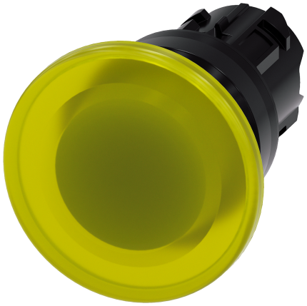 3SU1001-1BD30-0AA0 Illum. mushroom pushbutton, 40mm...