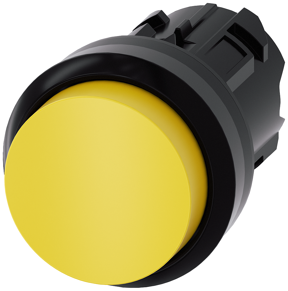 G_IC03_XX_06853P 3SU1000-0BB30-0AA0 Pushbutton, yellow - Зображення 1
