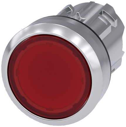 3SU1051-0AA20-0AA0 Illuminated pushbutton, red
