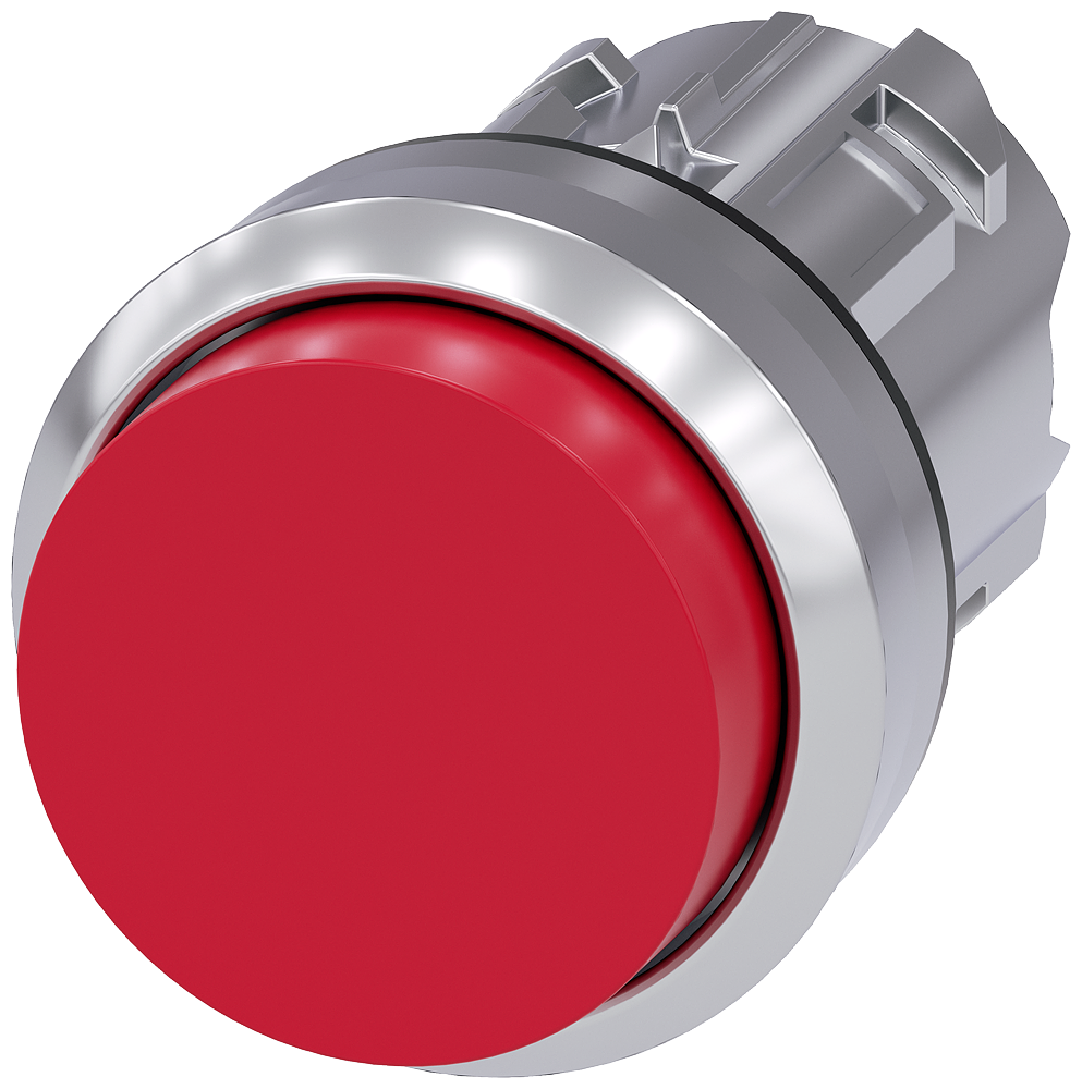 G_IC03_XX_06860P 3SU1050-0BA20-0AA0 Pushbutton, red - Зображення 1