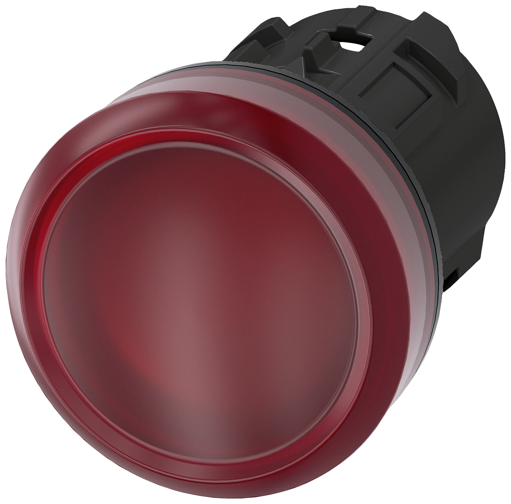 G_IC03_XX_06875P 3SU1001-6AA20-0AA0 Indicator light, red - Зображення 1