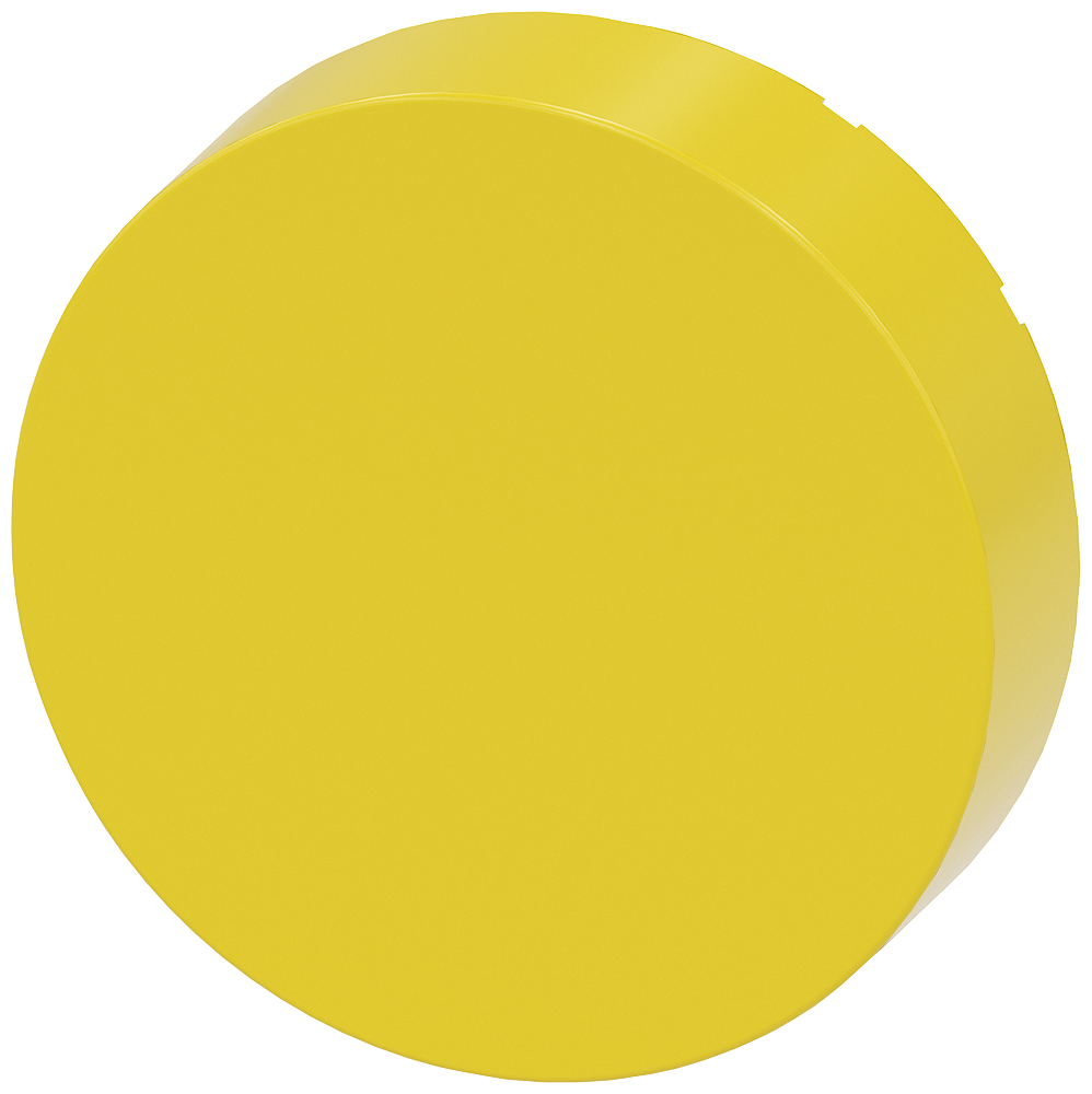 G_IC03_XX_06889P 3SU1900-0FS30-0AA0 Button, flat, yellow - Зображення 1