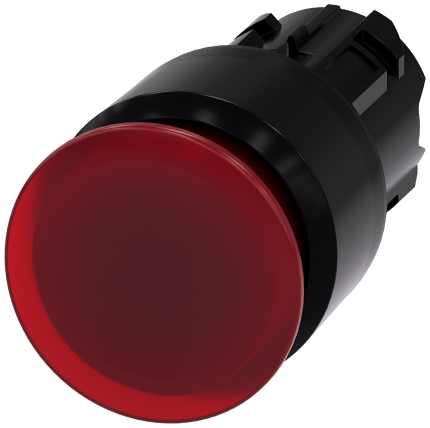 3SU1001-1AA20-0AA0 Illum. mushroom pushbutton, 30mm...
