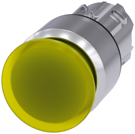 3SU1051-1AA30-0AA0 Illum. mushroom pushbutton, 30mm...