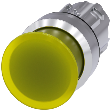 3SU1051-1AD30-0AA0  Illum. mushroom pushbutton, 30mm...