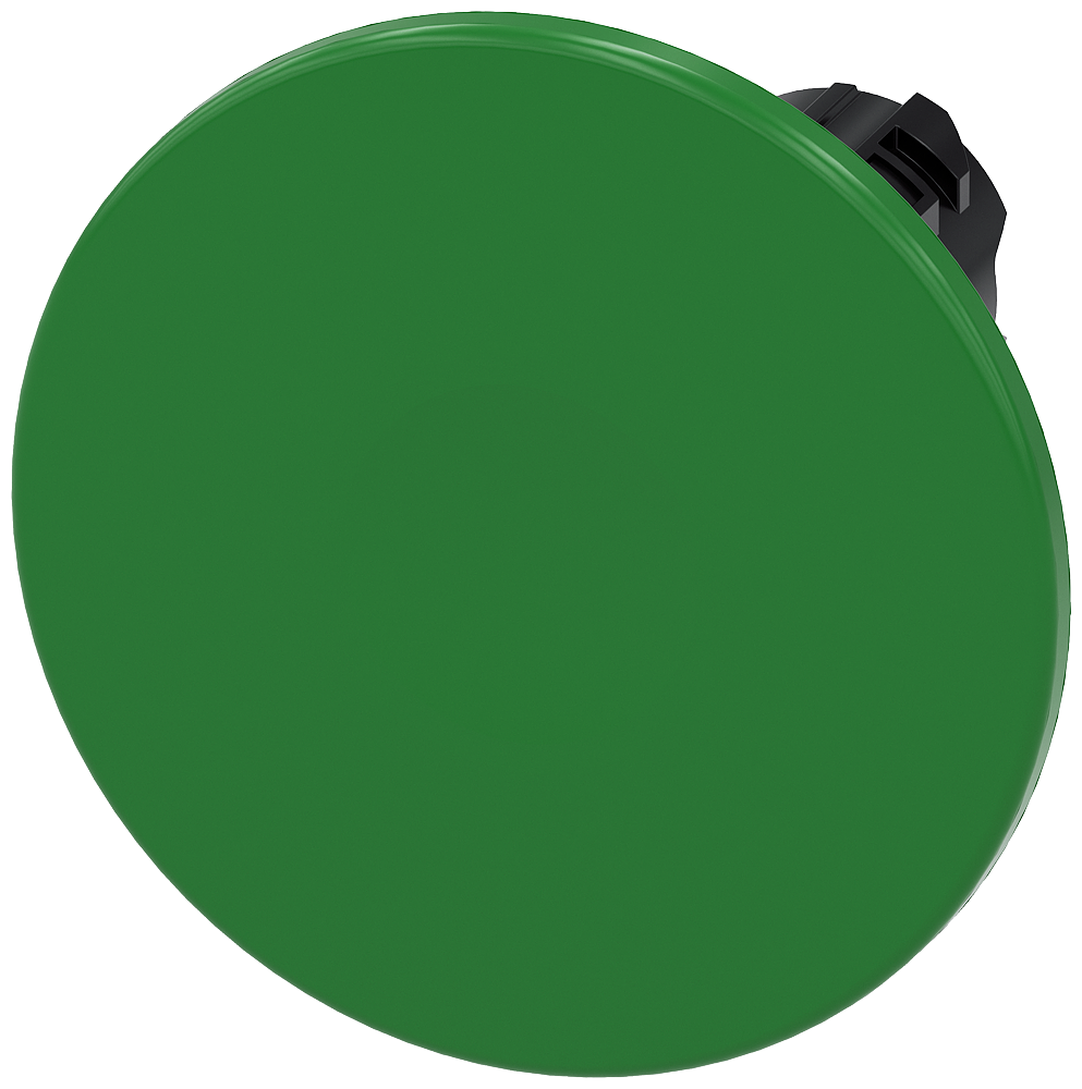 G_IC03_XX_07011P 3SU1000-1CD40-0AA0 Mushroom pushbutton, 60mm, green - Зображення 1