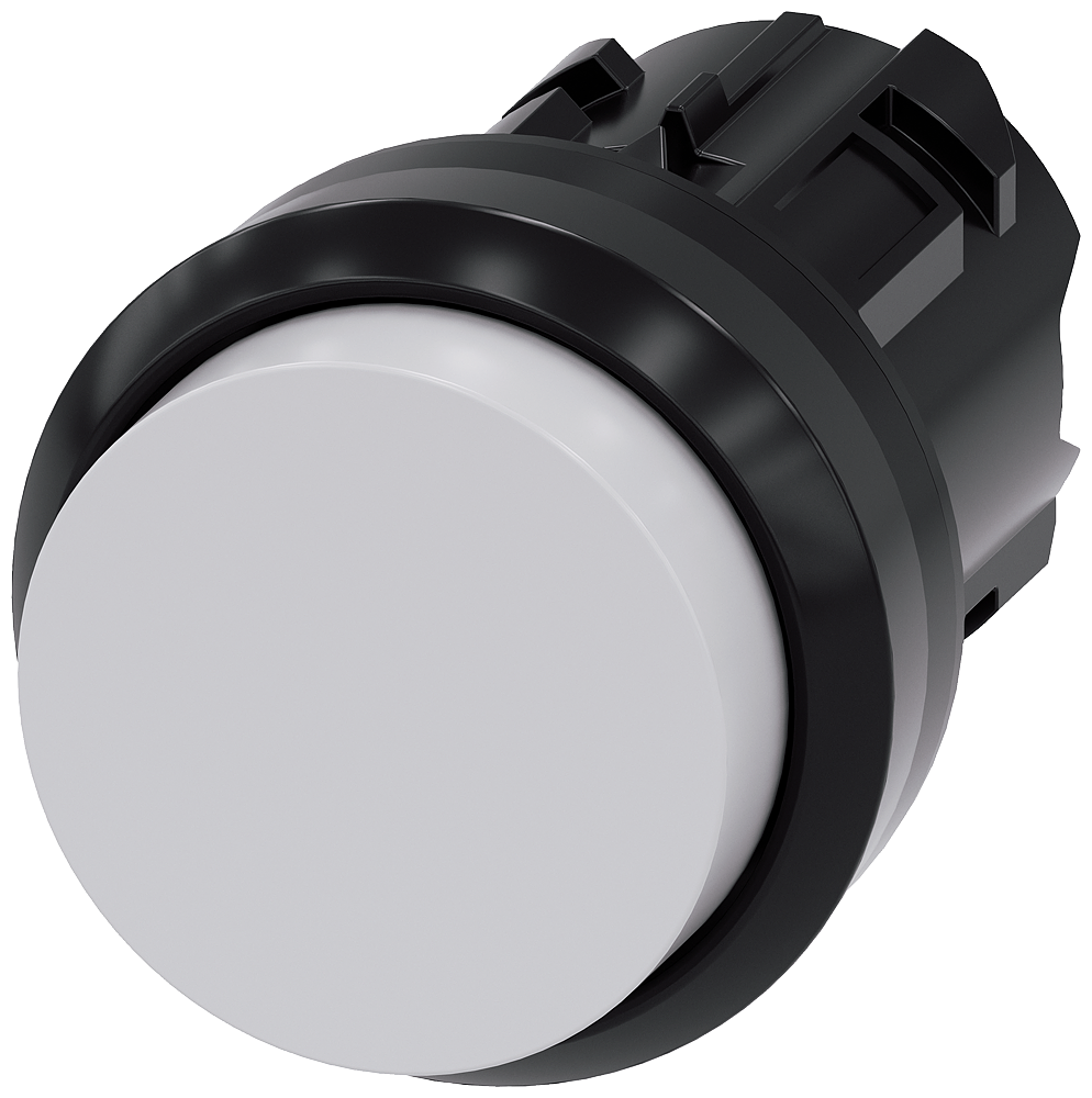 G_IC03_XX_07067P 3SU1000-0BB60-0AA0 Pushbutton, white - Зображення 1