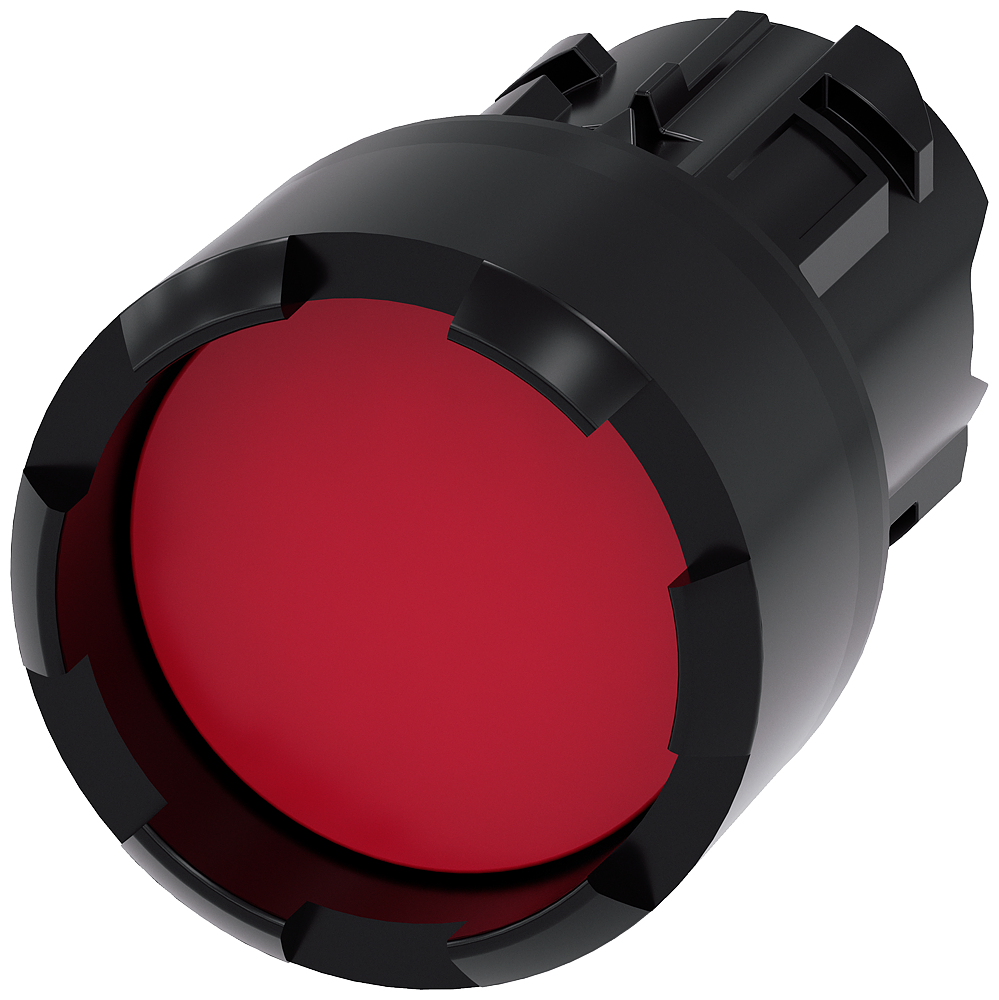 G_IC03_XX_07143P 3SU1000-0DB20-0AA0 Pushbutton, red - Зображення 1