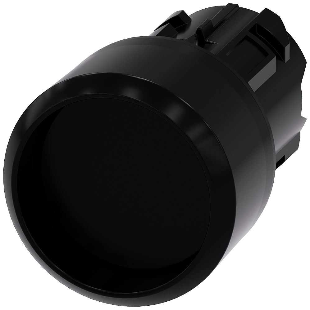 G_IC03_XX_07148P 3SU1000-0CB10-0AA0 Pushbutton, black - Зображення 1