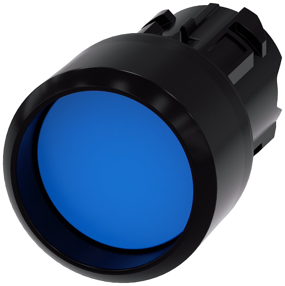 G_IC03_XX_07153P 3SU1000-0CB50-0AA0 Pushbutton, blue - Зображення 1
