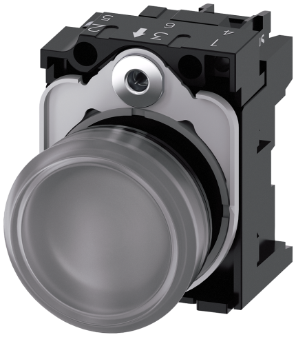 3SU1103-6AA70-1AA0 Indicator light, clear