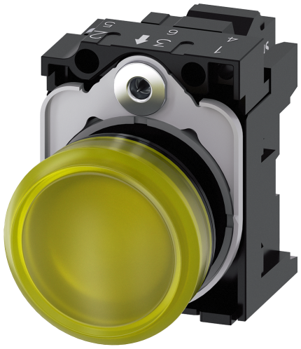 3SU1102-6AA30-3AA0 Indicator light, yellow
