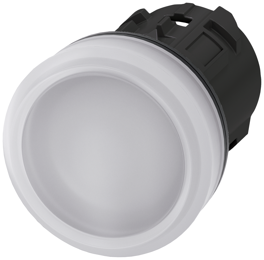 G_IC03_XX_07637P 3SU1001-6AA60-0AA0 Indicator light, white - Зображення 1