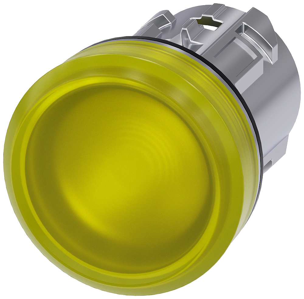 G_IC03_XX_07641P 3SU1051-6AA30-0AA0 Indicator light, yellow - Зображення 1