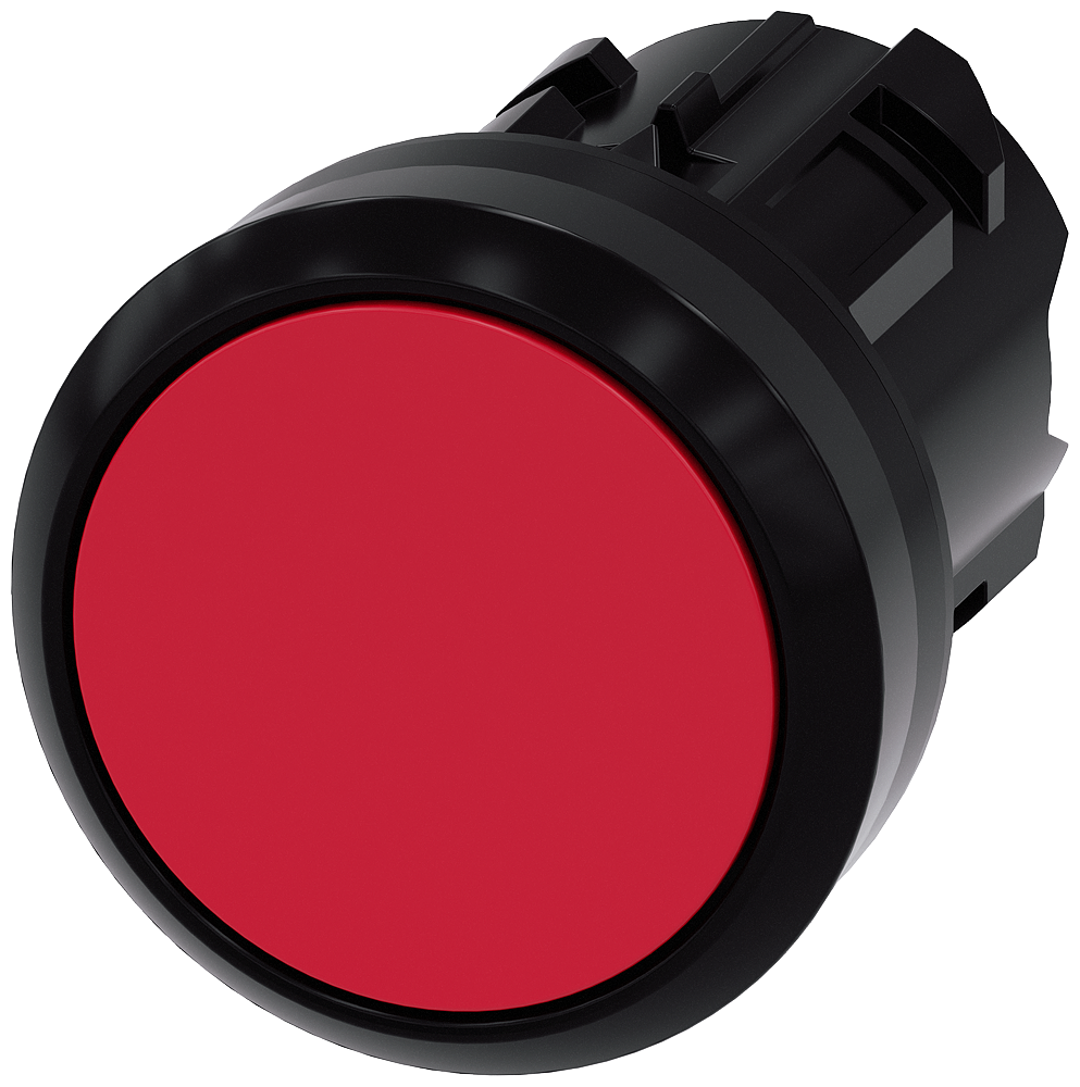 G_IC03_XX_07897P 3SU1000-0AB20-0AA0 Pushbutton, red - Зображення 1