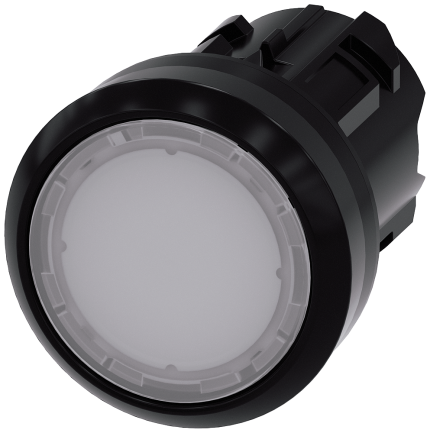 3SU1001-0AB60-0AA0 Illuminated pushbutton, white