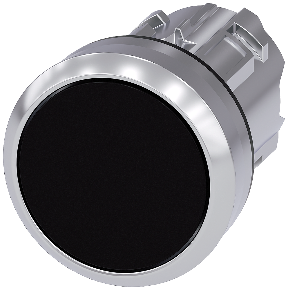 G_IC03_XX_07923P 3SU1050-0AB10-0AA0 Pushbutton, black - Зображення 1