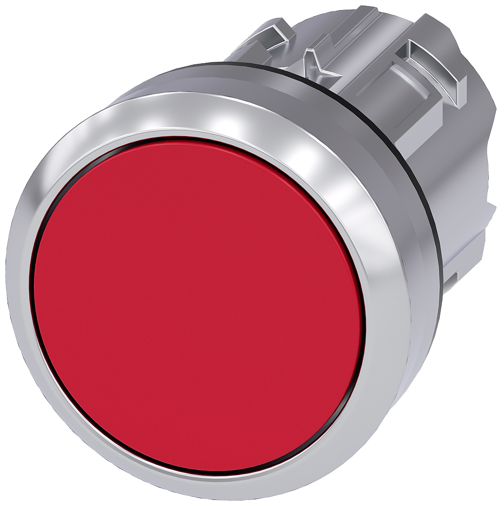 G_IC03_XX_07924P 3SU1050-0AA20-0AA0 Pushbutton, red - Зображення 1