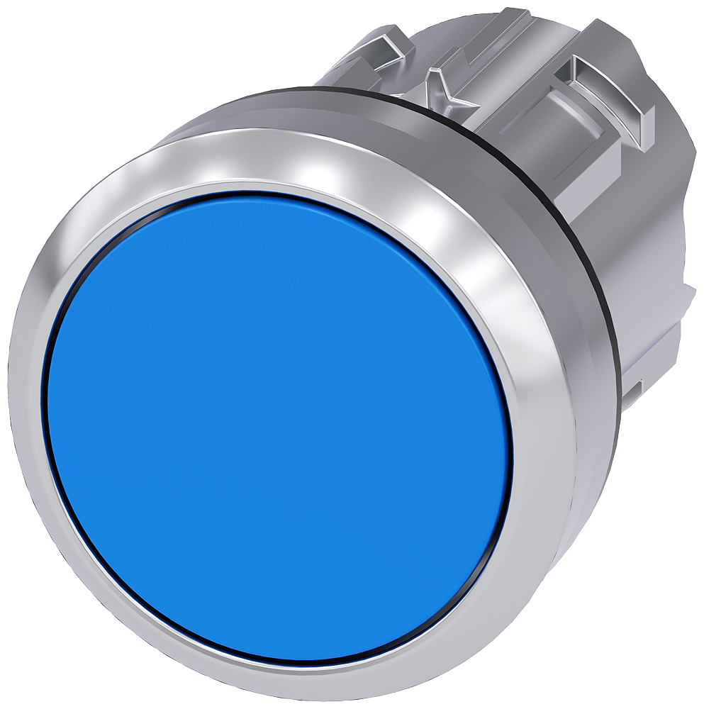G_IC03_XX_07925P 3SU1050-0AA50-0AA0 Pushbutton, blue - Зображення 1