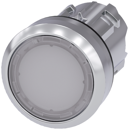 3SU1051-0AA60-0AA0 Illuminated pushbutton, white