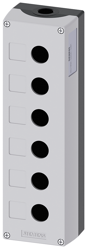 3SU1856-0AA00-0AB1  Enclosure metal, 6 control points