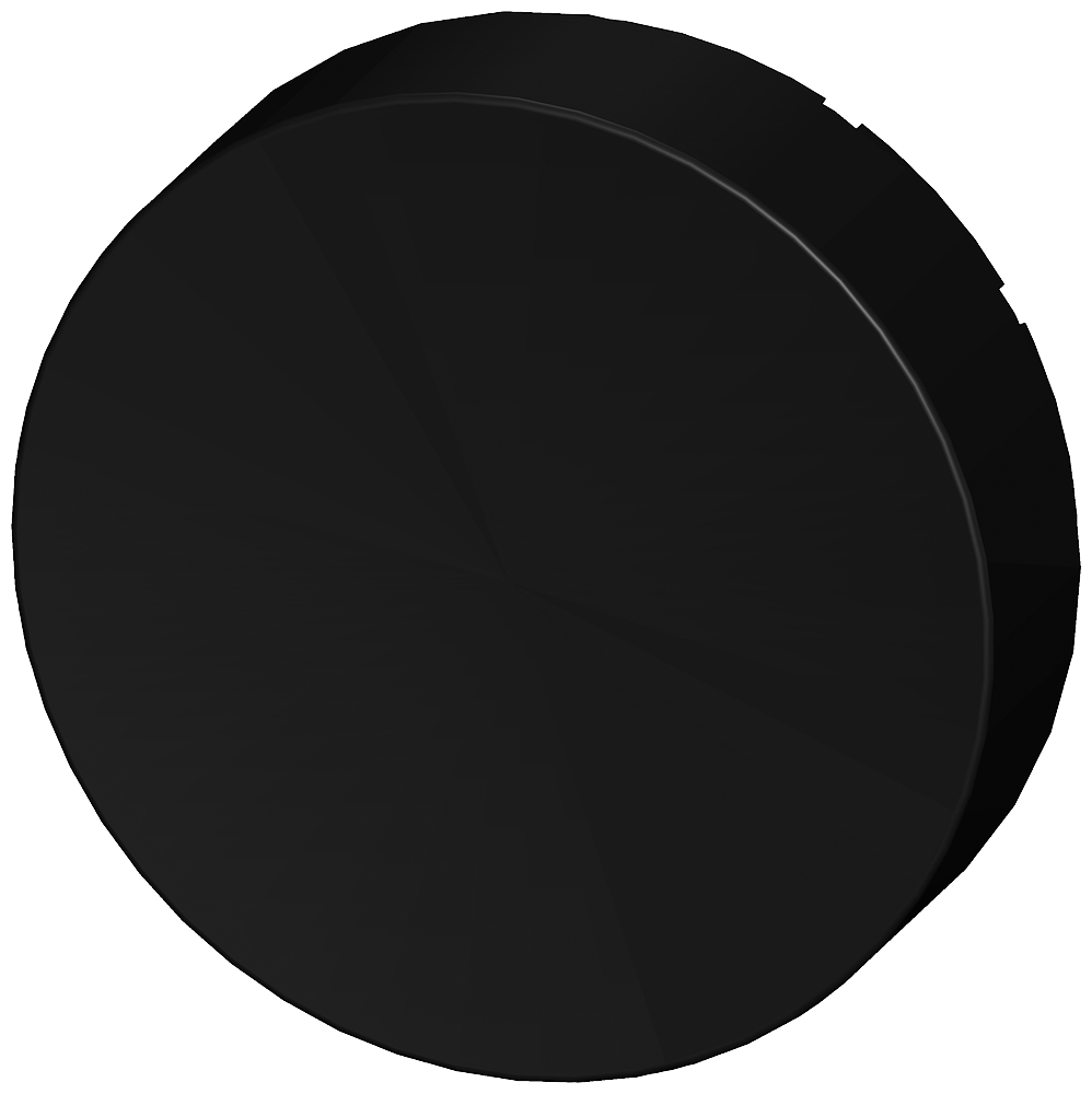 G_IC03_XX_08419P 3SU1900-0FS10-0AA0 Button, flat, black - Зображення 1