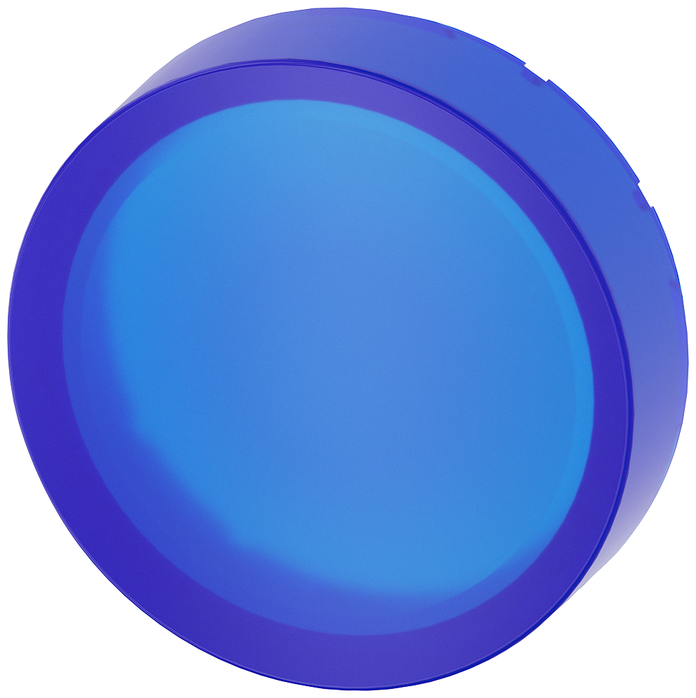 G_IC03_XX_08425P 3SU1901-0FS50-0AA0 Button, flat, blue - Зображення 1