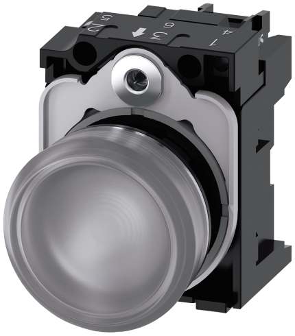 3SU1153-6AA70-1AA0  Indicator light, clear