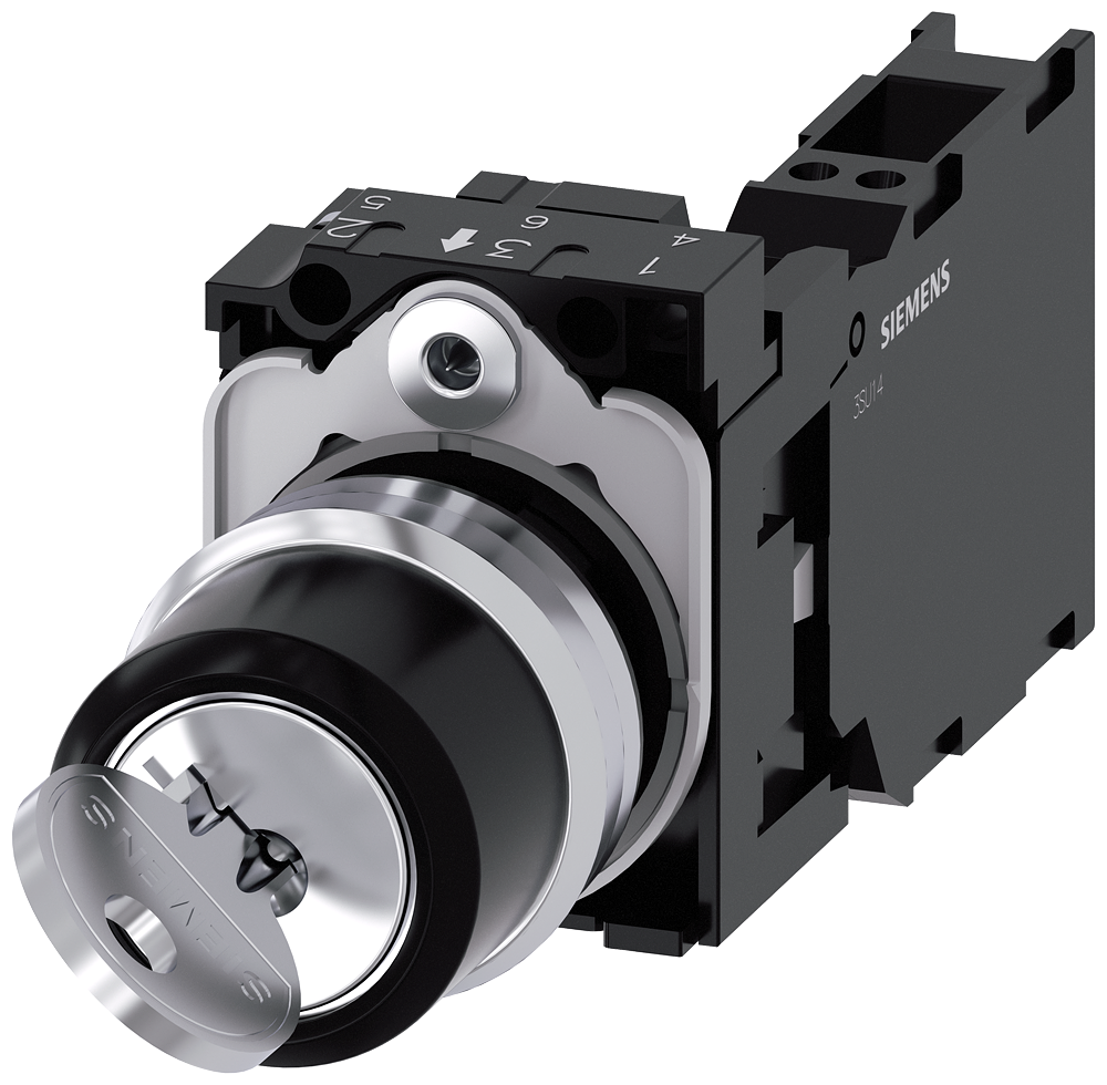 G_IC03_XX_08465P 3SU1150-4BF11-3FA0 Key-operated switch RONIS, O-I - Зображення 1
