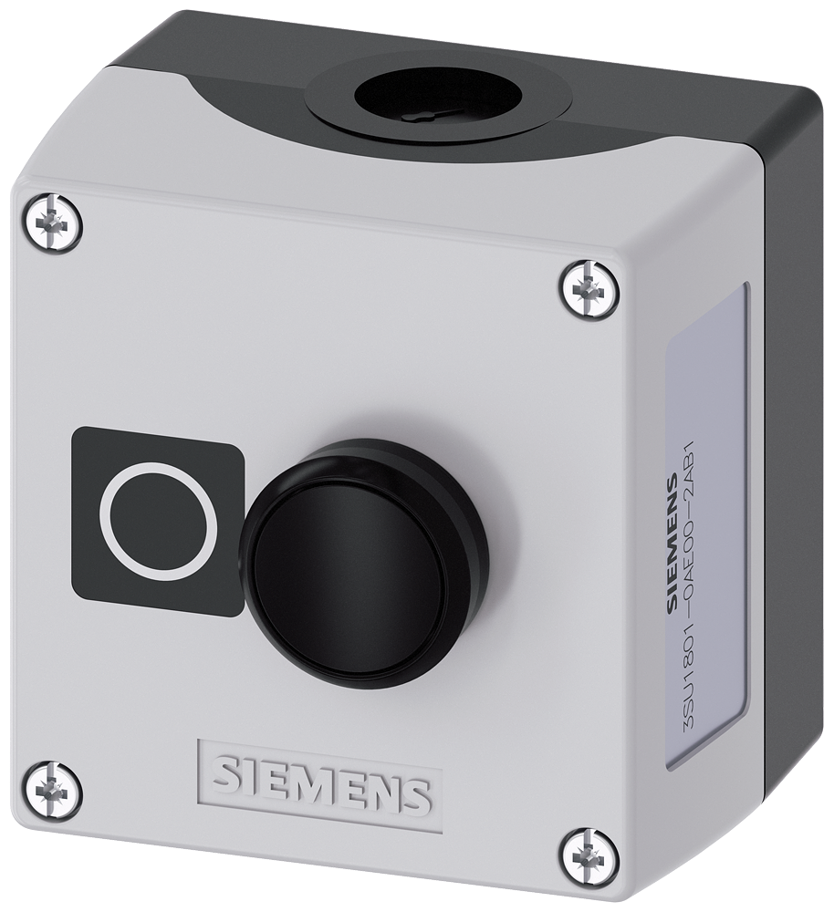 G_IC03_XX_08488P 3SU1801-0AE00-2AB1 Enclosure plastic, 1 control point - Зображення 1