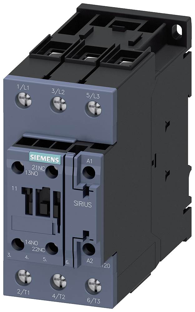 G_IC03_XX_08822P 3RT2035-1AC10 CONTACTOR,AC3:18.5KW 1NO+1NC 24V... - Зображення 1