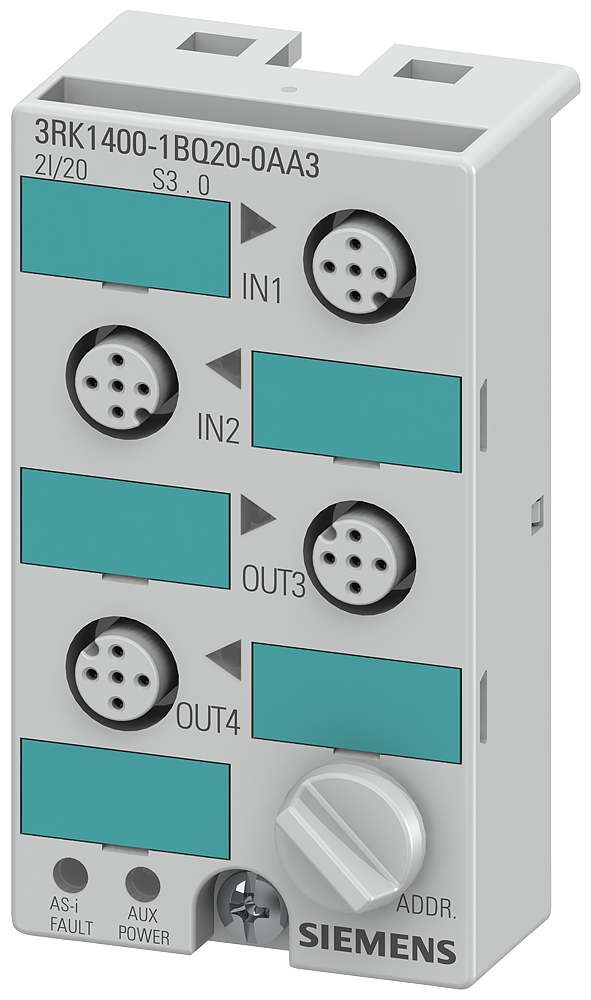 G_IC03_XX_16446P 3RK1400-1BQ20-0AA3 AS-INTERFACE COMPACT MOD. K45, - Зображення 1