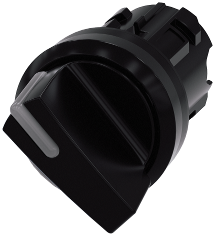 3SU1002-2BF10-0AA0 Selector switch, O-I, black