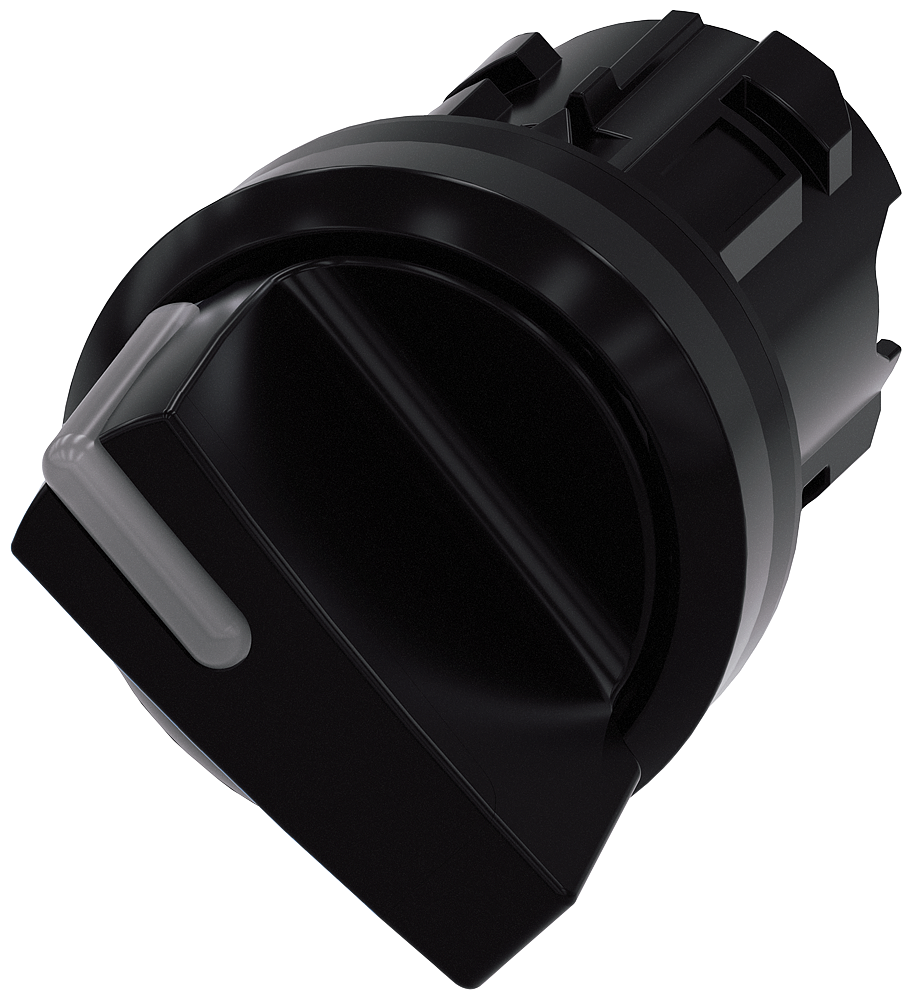 G_IC03_XX_18435P 3SU1002-2BF10-0AA0 Selector switch, O-I, black - Зображення 1