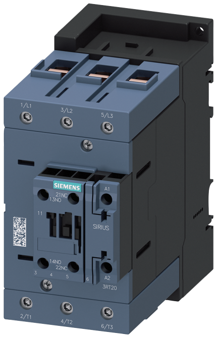 3RT2045-1AR60 CONTAC.,AC3:37KW,400VAC50HZ/400....