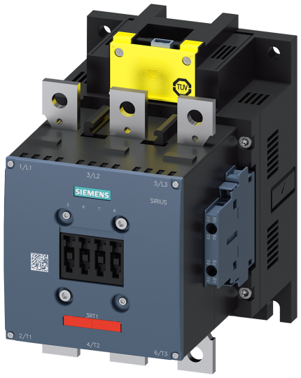 3RT1467-6SP36-3PA0 Contactor, 500A AC-1, 3pole