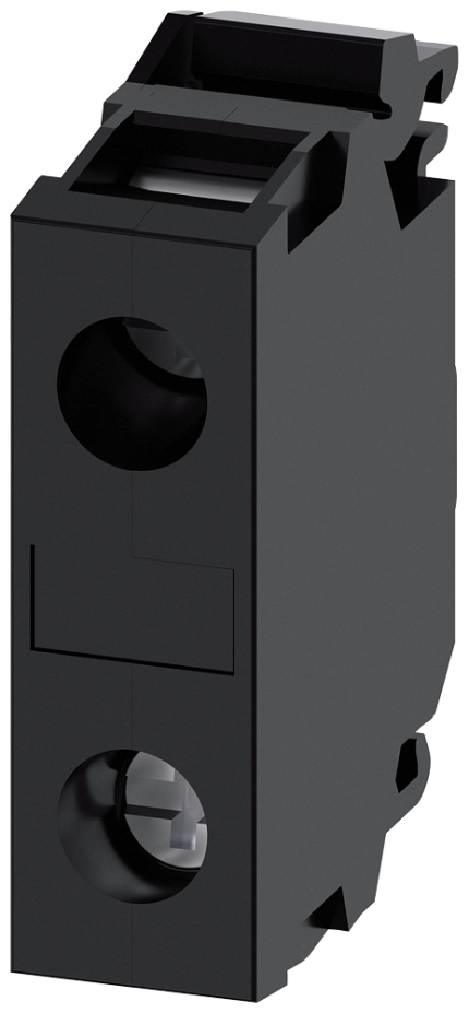 3SU1400-1DA10-1AA0 Support terminal, black