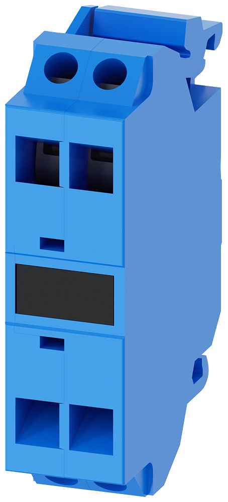 G_IC03_XX_21645P 3SU1400-1DA50-3AA0 Support terminal, blue - Зображення 1
