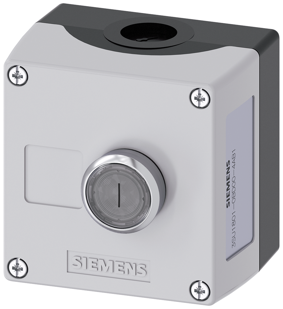 G_IC03_XX_22716P 3SU1801-0BD00-4AB1 Enclosure plastic, 1 control point - Зображення 1