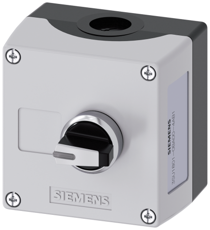 3SU1801-0BA00-4AB1  Enclosure plastic, 1 control point