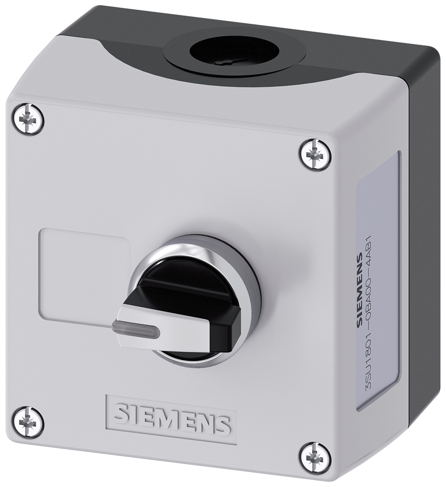 G_IC03_XX_22723P 3SU1801-0BA00-4AB1 Enclosure plastic, 1 control point - Зображення 1