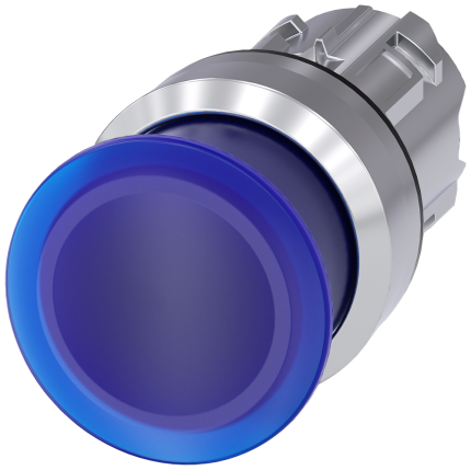 3SU1051-1AD50-0AA0  Illum. mushroom pushbutton, 30mm...