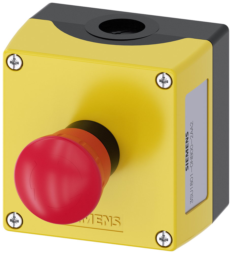 G_IC03_XX_27092P 3SU1801-0NB00-2AA2 Enclosure plastic, 1 control point - Зображення 1